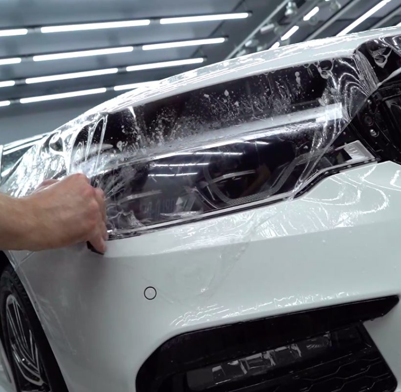 оклеить_bmw_5_антигравийной_пленкой_suntek